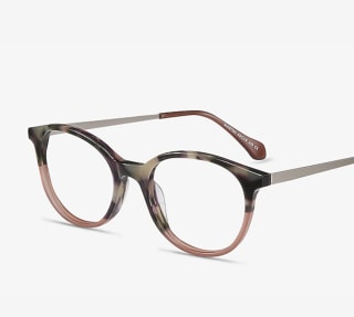 Martini Oval Tortoise Eyeglasses