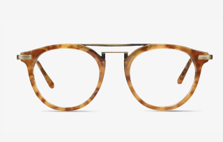 Alba Aviator Light Tortoise Eyeglasses