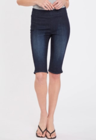 Clean Rapture Bike Capri Pull-On Jeans