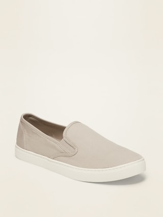Canvas Slip-On Sneakers
