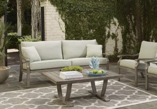 Tara Outdoor Sofa with Outdura Cushions