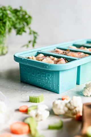 Souper Cubes Freezer Tray with Lid