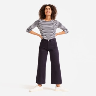 The Wide-Leg Crop Pant