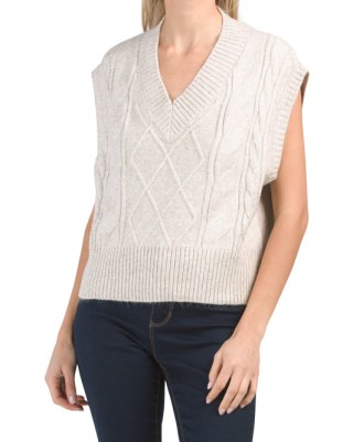 Sincerely Jules Cozy Cable Vest