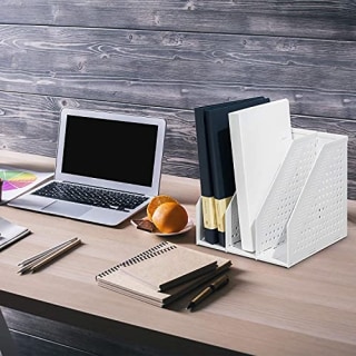 Deli Collapsible Magazine File Rack