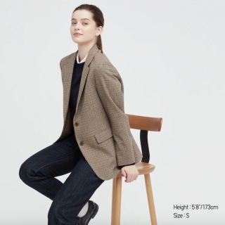 WOMEN RELAXED TAILORED JACKET