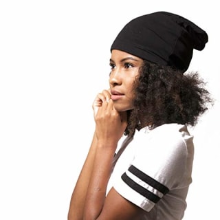 Adama Satin-Lined Jersey Beanie