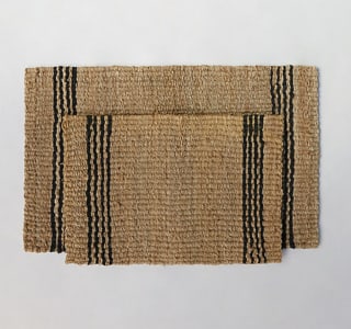 Terrain Vertical Stripe Jute Doormat