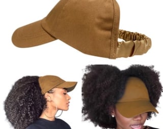 Satin-Lined Backless Cap