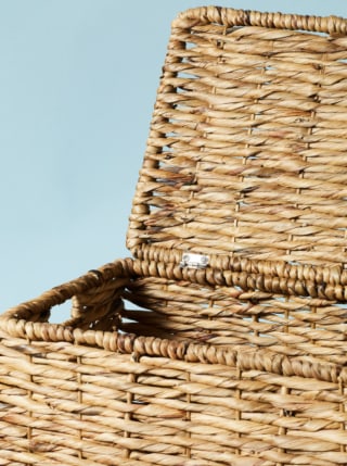 Natural Water Hyacinth Basket