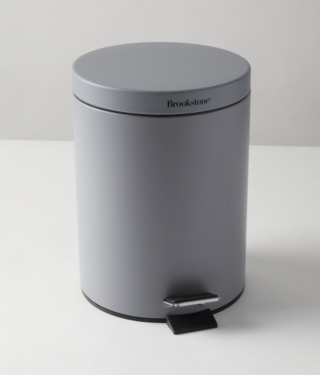 Brookstone Step Trash Can