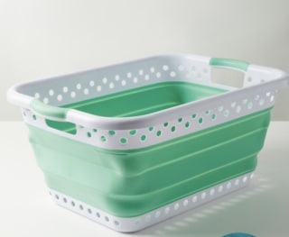 Martha Stewart Pop-N-Load Collapsible Laundry Basket