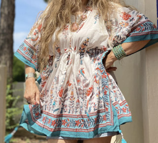 PAX PHILOMENA Nirvana Short Caftan