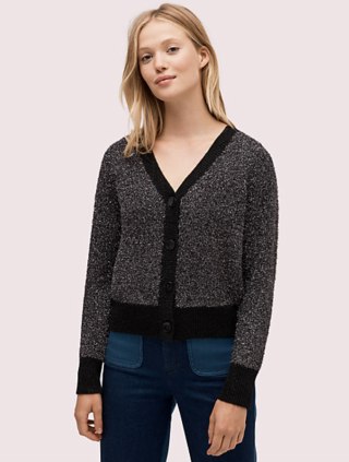 sparkle cardigan sweater