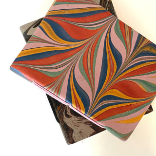 Pink Multi Leather Journal