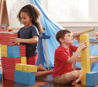 Melissa & Doug Deluxe Jumbo Cardboard Blocks