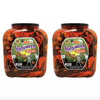 Utz Halloween Pretzel Treat Barrels