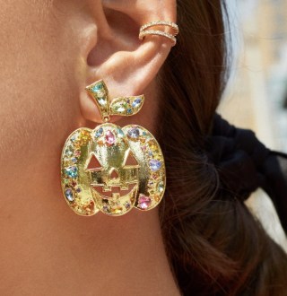 Bumblebar earrings top