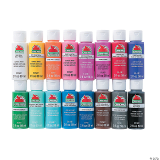 Apple Barrel Acrylic Paint (Set of 16)