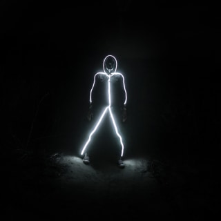 Glowy Zoey LED Stickman Costume