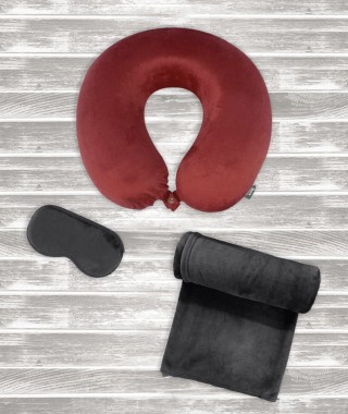 Bon Voyage 3-PC Travel Comfort Kit