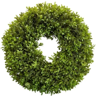 Faux Boxwood Wreath