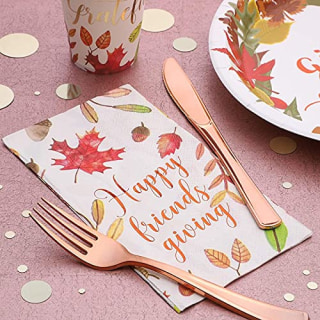 Sparkle and Bash Friendsgiving Napkins (Set of 50)