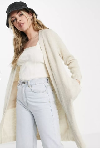 JDY Firez Longline Knitted Cardigan