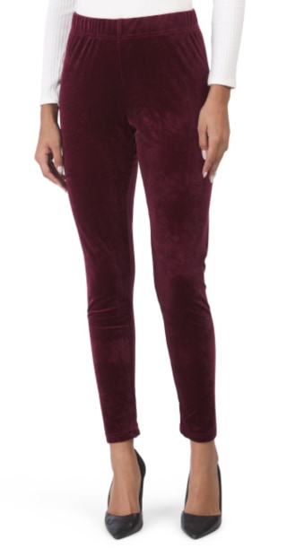WDNY Velvet Leggings