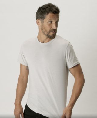 Buck Mason Pima Curved Hem Tee