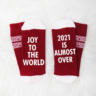 "2020 Is Almost Over" Socks