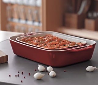 Staub Ceramics 2-Piece Rectangular Baking Dish Set