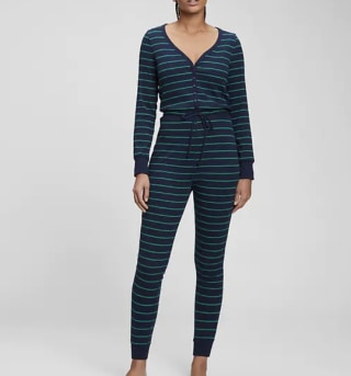 Gap Ribbed V-Neck One-Piece