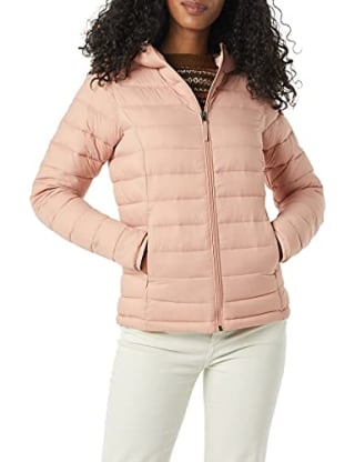 Amazon Essentials Packable Hooded Puffer Jacket