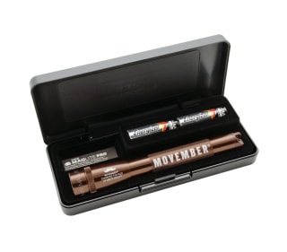 Mini Maglite Pro LED 2AA Movember Flashlight