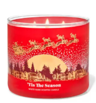 White Barn 'Tis the Season 3-Wick Candle