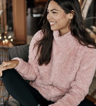 Summersalt The Cozy High Pile Eco Fleece Pullover