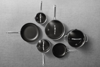 Calphalon 10-Piece Hard-Anodized Nonstick Cookware Set