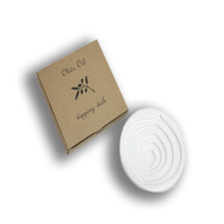 Leaf dipping dish Mary