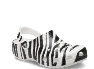 Crocs Zebra Print Classic Clog