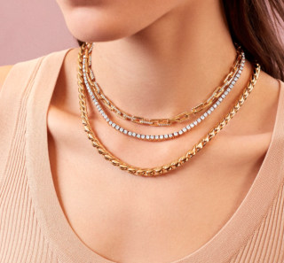 BaubleBar Bennett Tennis Necklace
