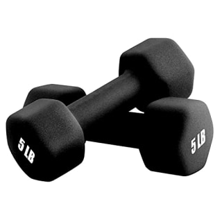 Portzon Neoprene Dumbbell Hand Weights (Set of 2)