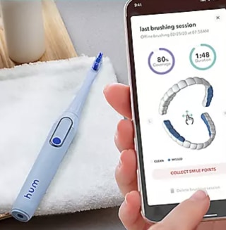 Hum by Colgate Electric Toothbrush with Travel Case (Set of 2)