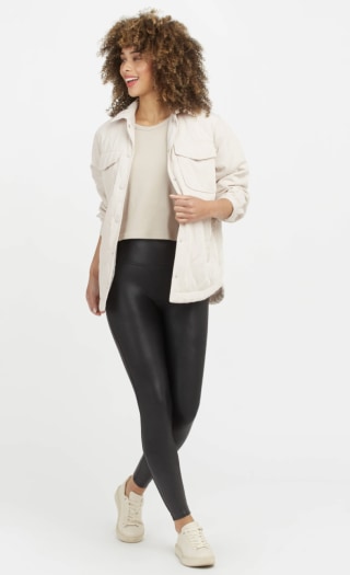 Spanx Faux Leather Leggings