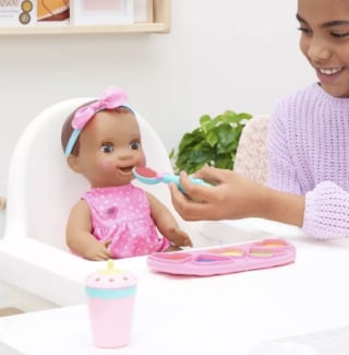 Mealtime Magic Maya Interactive Feeding Baby Doll