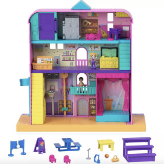 Polly Pocket Pollyville Mighty School Playset