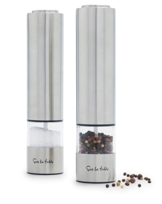 Sur La Table Electric Salt & Pepper Mill Set