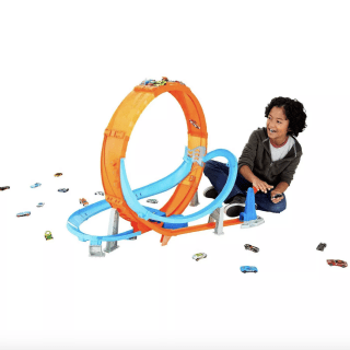 Hot Wheels Massive Loop Mayhem Track Set