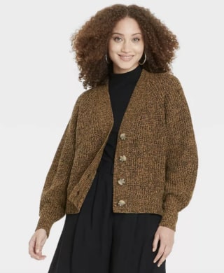 A New Day Women's Button-Front Cardigan