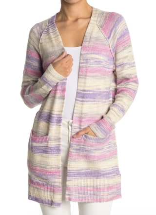 Lucky Brand Space Dye Knit Cardigan
